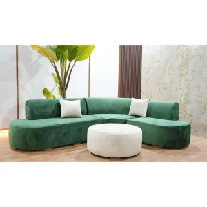 مبل راحتی ال دنیز همراه با میز