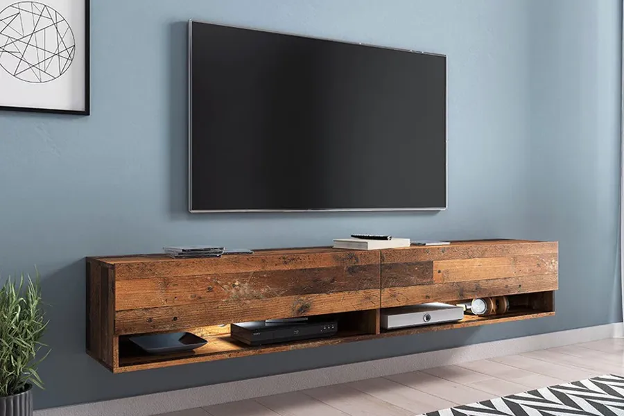 میز تلویزیون دیواری