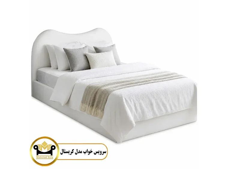 سرویس خواب دو نفره کریستال