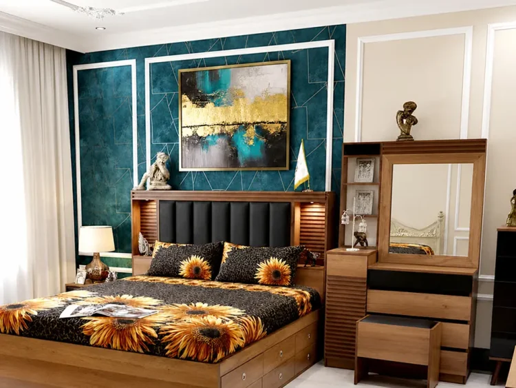 سرویس خواب دو نفره سلین - 160x200